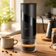 手提式 Espresso 製造器 51mm 2- in-1 地面 & Capsule Black: 地面太空艙 交替角度全滿