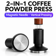 塔姆佩爾街(Espresso Tamper WDT) 分公司 53毫米2英寸1不鏽鋼: yozcoffee 1 個氣壓中2個 磁性針片分解(3)