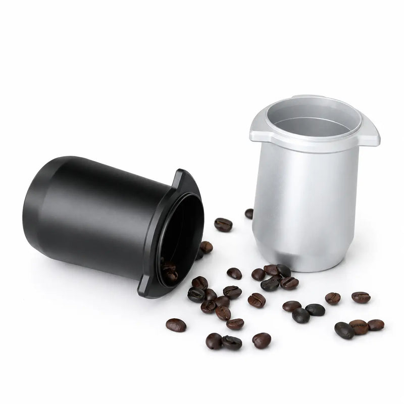 佈雷維爾·埃斯佩索·多辛杯54毫米鋁合金黑/銀: yozcoffee 54毫米咖啡 喝杯子 Breville 8系列  al(3)