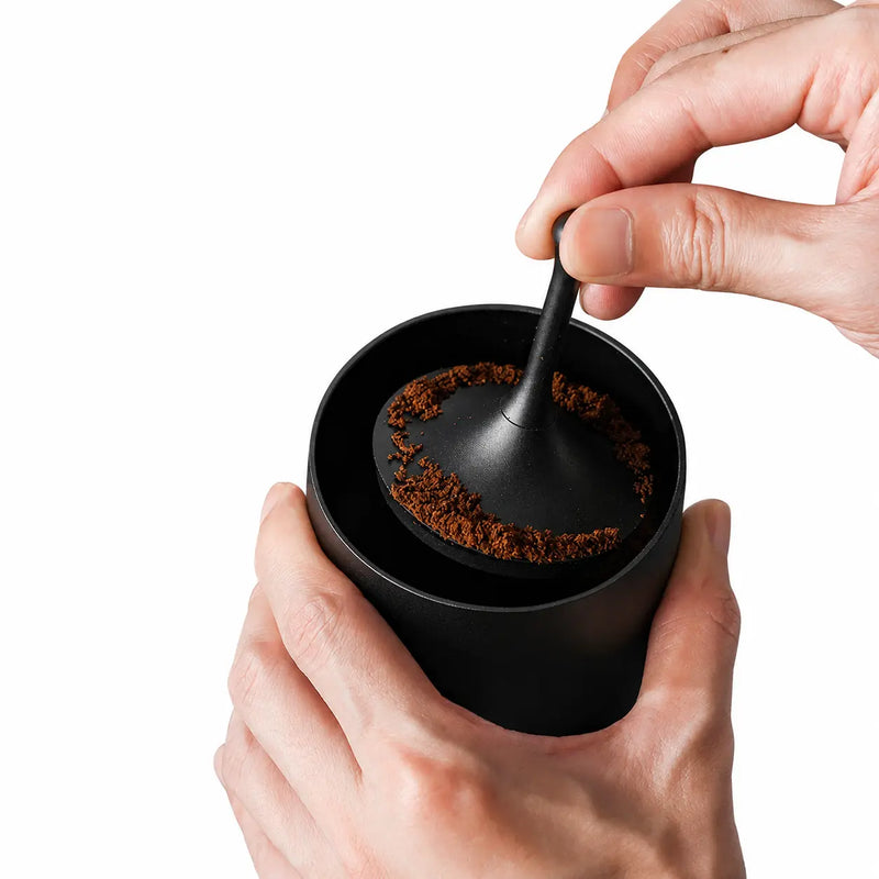 Espresso Dosing Cup 58mm 鋁合金分流器 — 全產的替代角度