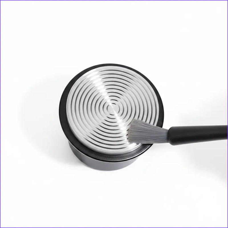Espresso Tamper 58mm 鋁合金衝擊設計:鋁合金設計頂部
