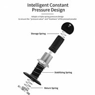 Espresso Tamper 58mm 鋁合金衝擊設計: 恆定壓力設計