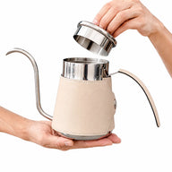 Gooseneck Pour Over Kettle 600/700ml 304 無汙鐵:手持大小參考