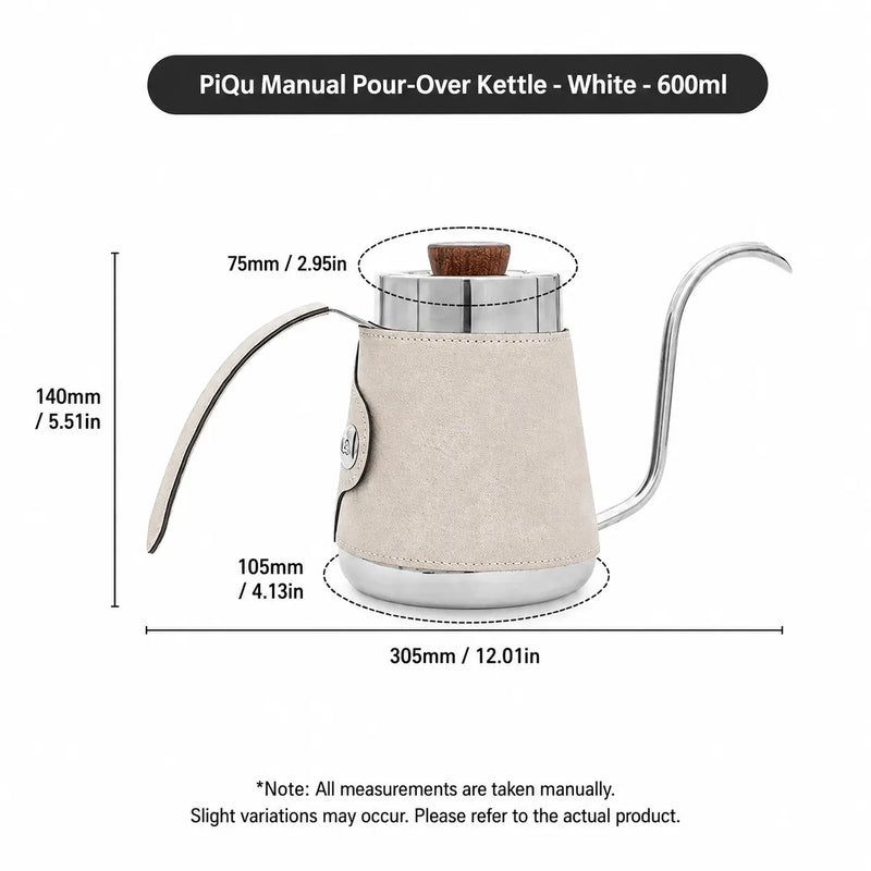 高森克·普爾 超過凱特爾600/700ml 304 無汙鐵:尺寸