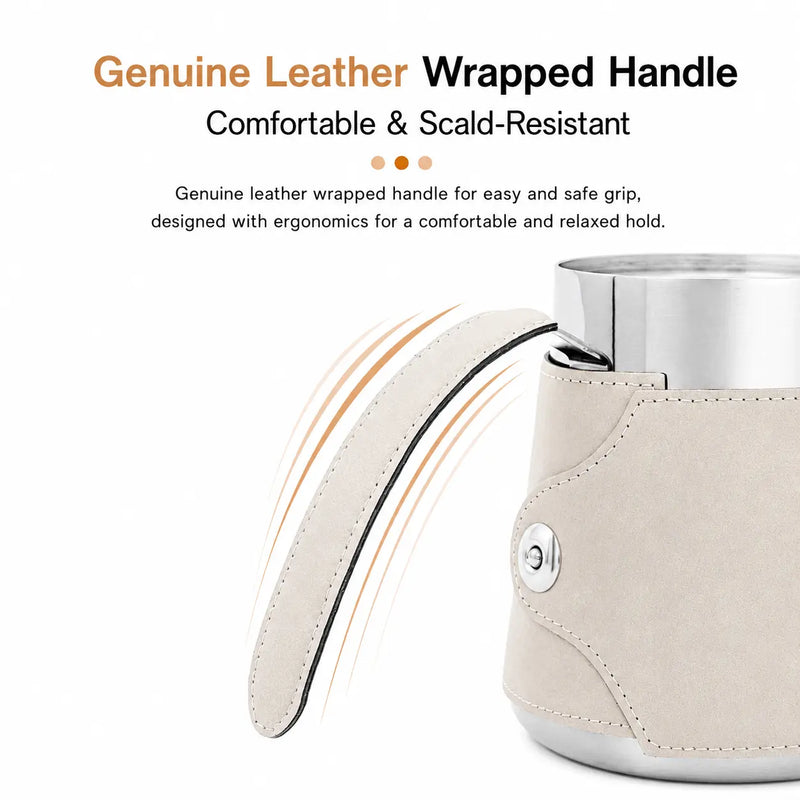 Gooseneck Pour Over Kettle 600/700ml 304 無汙鐵: 處理特寫