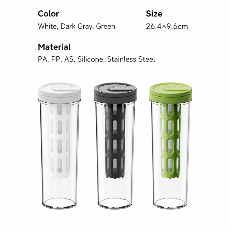 冷布魯因弗澤爾瓶600ml BPA- Free Slim 濾鏡:色彩規格信息