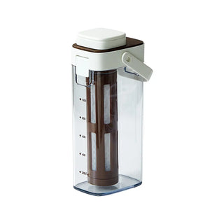 冷布魯咖啡 pincher 1000ml BPA- Free Filter 杏仁/白:英雄產品拍攝