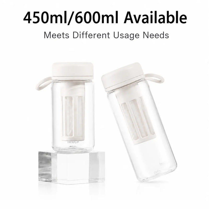 冷布魯因弗澤爾瓶450/600ml 玻璃茶咖啡 泡:450ml 600ml容量選擇