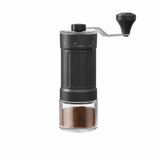 Manual Coffee Grinder 40 Settings Ceramic Burr Glass: hero product shot