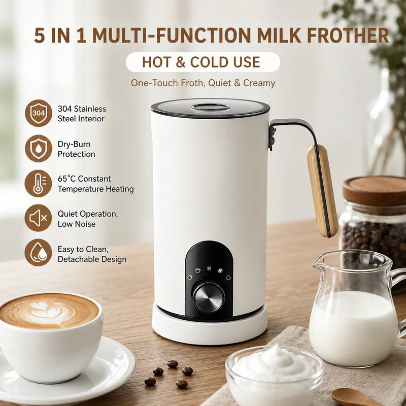 Yozcoffee 具有熱冷泡沫特性的自動奶酪