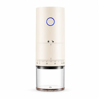 Electric Coffee Grinder 38-Step USB-C Rechargeable Ceramic: milk tea hero product shot