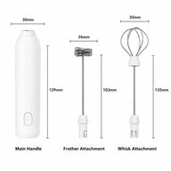 電力牛奶 3 個 Speed Whisk: 附加尺寸
